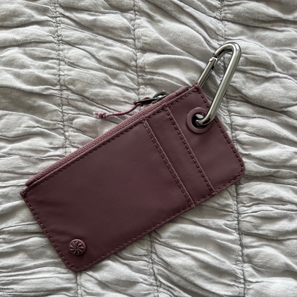 Athleta Coffee Run Wallet 2.0, Mauve (Great Condition)